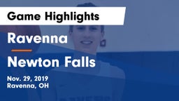 Ravenna  vs Newton Falls  Game Highlights - Nov. 29, 2019