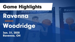 Ravenna  vs Woodridge Game Highlights - Jan. 31, 2020