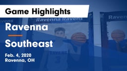 Ravenna  vs Southeast  Game Highlights - Feb. 4, 2020