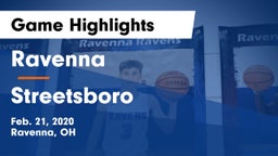 Ravenna  vs Streetsboro  Game Highlights - Feb. 21, 2020