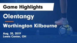 Olentangy  vs Worthington Kilbourne  Game Highlights - Aug. 20, 2019