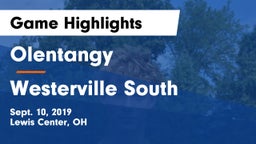 Olentangy  vs Westerville South  Game Highlights - Sept. 10, 2019