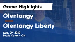 Olentangy  vs Olentangy Liberty  Game Highlights - Aug. 29, 2020