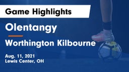 Olentangy  vs Worthington Kilbourne  Game Highlights - Aug. 11, 2021