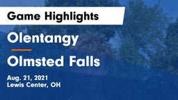 Olentangy  vs Olmsted Falls  Game Highlights - Aug. 21, 2021