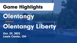 Olentangy  vs Olentangy Liberty  Game Highlights - Oct. 29, 2022