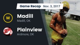 Recap: Madill  vs. Plainview  2017