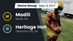 Recap: Madill  vs. Heritage Hall  2017