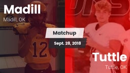 Matchup: Madill  vs. Tuttle  2018