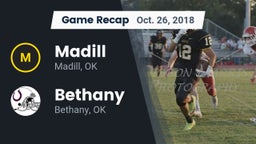 Recap: Madill  vs. Bethany  2018