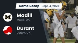 Recap: Madill  vs. Durant  2020