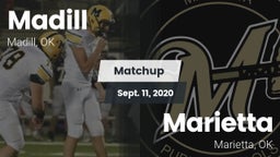 Matchup: Madill  vs. Marietta  2020
