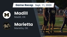 Recap: Madill  vs. Marietta  2020