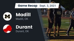 Recap: Madill  vs. Durant  2021