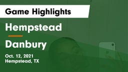 Hempstead  vs Danbury  Game Highlights - Oct. 12, 2021