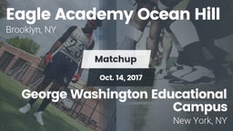Matchup: Eagle Academy Ocean  vs. George Washington Educational Campus 2017