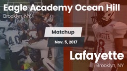 Matchup: Eagle Academy Ocean  vs. Lafayette  2017