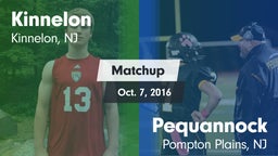 Matchup: Kinnelon  vs. Pequannock  2016