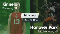 Matchup: Kinnelon  vs. Hanover Park  2016
