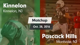 Matchup: Kinnelon  vs. Pascack Hills  2016