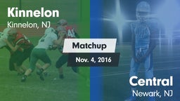 Matchup: Kinnelon  vs. Central  2016