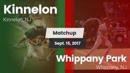 Matchup: Kinnelon  vs. Whippany Park  2017