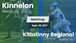 Matchup: Kinnelon  vs. Kittatinny Regional  2017