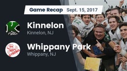 Recap: Kinnelon  vs. Whippany Park  2017