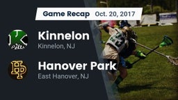 Recap: Kinnelon  vs. Hanover Park  2017