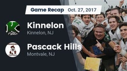 Recap: Kinnelon  vs. Pascack Hills  2017