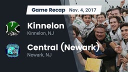 Recap: Kinnelon  vs. Central (Newark)  2017