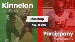 Matchup: Kinnelon  vs. Parsippany  2018