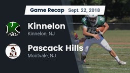 Recap: Kinnelon  vs. Pascack Hills  2018