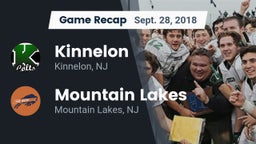 Recap: Kinnelon  vs. Mountain Lakes  2018