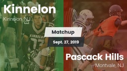 Matchup: Kinnelon  vs. Pascack Hills  2019