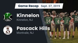 Recap: Kinnelon  vs. Pascack Hills  2019