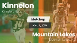 Matchup: Kinnelon  vs. Mountain Lakes  2019