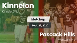 Matchup: Kinnelon  vs. Pascack Hills  2020