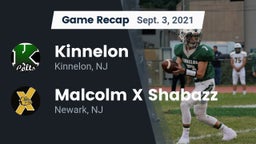 Recap: Kinnelon  vs. Malcolm X Shabazz   2021