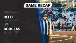 Recap: Reed  vs. Douglas  2016