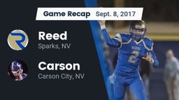 Recap: Reed  vs. Carson  2017