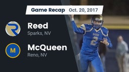 Recap: Reed  vs. McQueen  2017