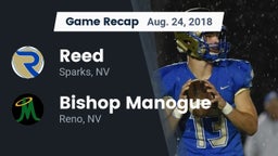 Recap: Reed  vs. Bishop Manogue  2018
