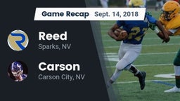 Recap: Reed  vs. Carson  2018