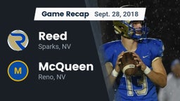 Recap: Reed  vs. McQueen  2018