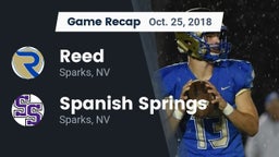 Recap: Reed  vs. Spanish Springs  2018