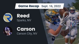 Recap: Reed  vs. Carson  2022