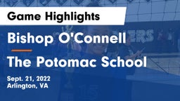 Bishop O'Connell  vs The Potomac School Game Highlights - Sept. 21, 2022