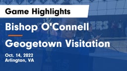 Bishop O'Connell  vs Geogetown Visitation Game Highlights - Oct. 14, 2022