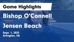 Bishop O'Connell  vs Jensen Beach  Game Highlights - Sept. 1, 2023